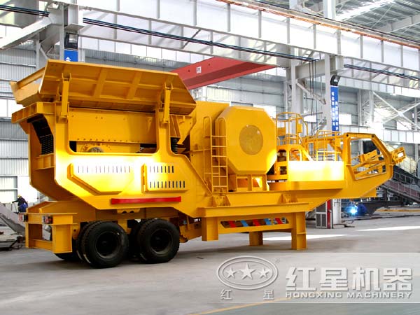 新型輪胎式移動破碎站市場售價多少錢一臺？