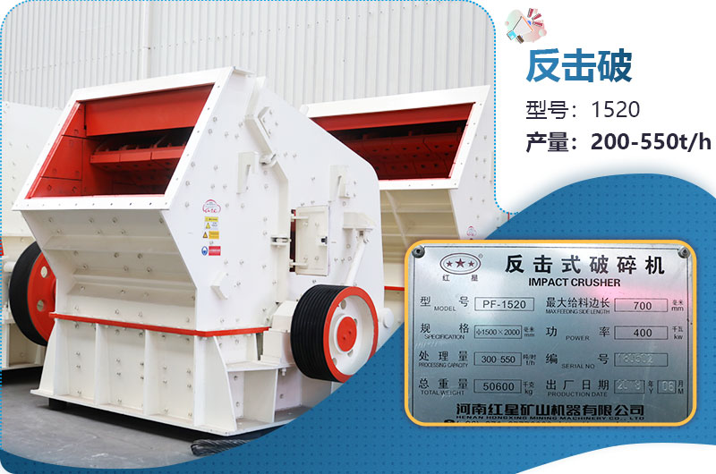 1520反擊破每小時產量多少？有多重？各項參數介紹
