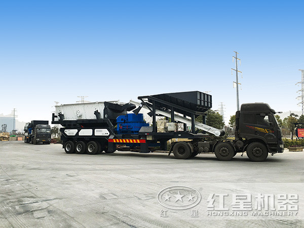 車載式移動制砂機入駐云貴地區，拉動當地經濟發展