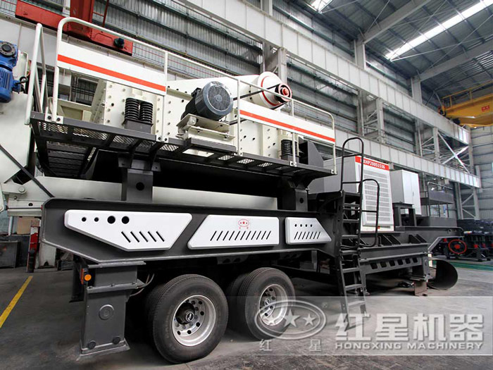 小型車載移動石料破碎機_小投資，大收益