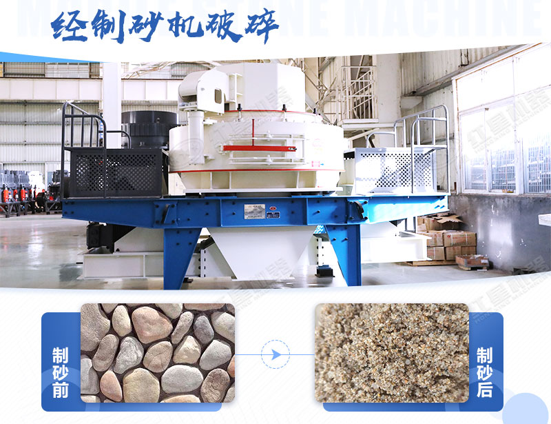 制砂機的沙子質量如何？能否用于混凝土路面？