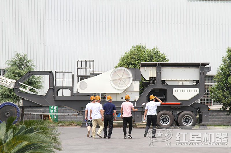 時產40-80噸移動破碎機配置、價格及生產視頻
